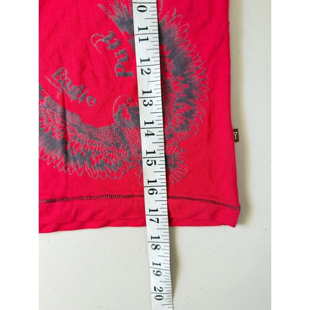 NWT Fore Axel & Hudson Boys Red Bamboo Long Sleeve Eagle Polo Shirt Top 5 New‎